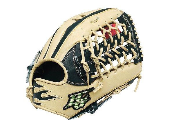 HI-GOLD Special Order 13 inch Outfielder Glove - Beige/Dark Green