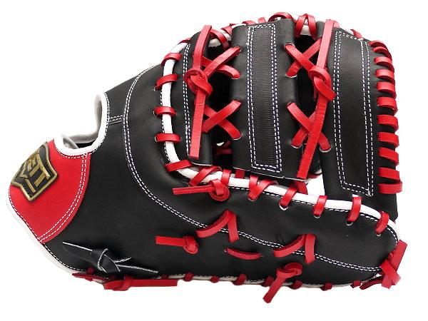 ZETT 13 inch US Kip Custom First Base Mitt for Mr. Harris