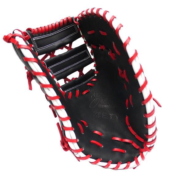 ZETT 13 inch US Kip Custom First Base Mitt for Mr. Harris