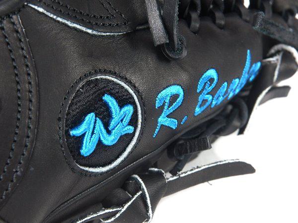 WOODZ 11.75 inch US Kip Elite Custom Glove for Mr. Barber