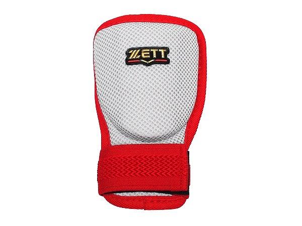 ZETT Japan Prostatus Premium Batter Hand Guard - Grey/Red