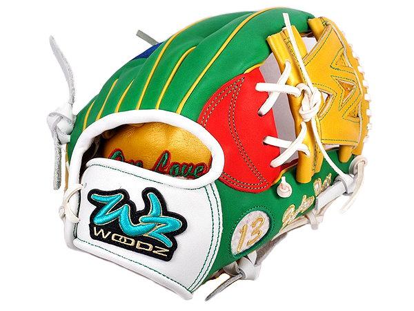 WOODZ 11 inch Selected US Steerhide Custom Glove for Mr. Nurse