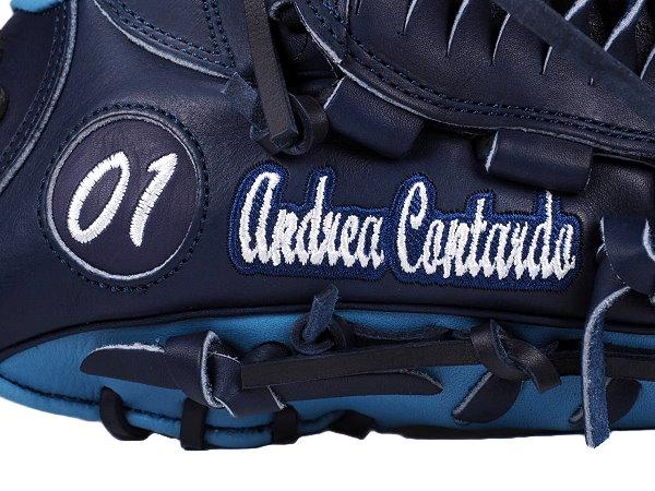 WOODZ 11.75 inch Selected US Steerhide Custom Glove for Mr. Contardo