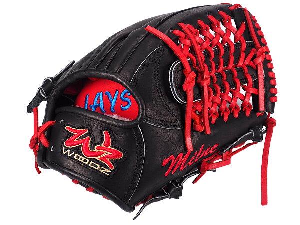 WOODZ 11.75 inch Selected US Steerhide Custom Glove for Mr. Milne