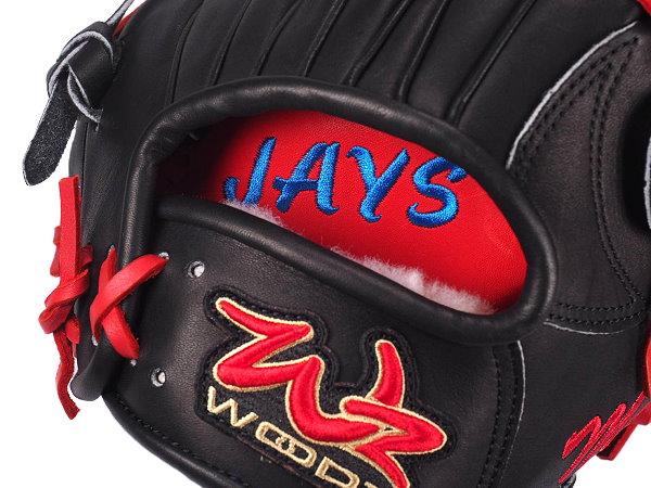 WOODZ 11.75 inch Selected US Steerhide Custom Glove for Mr. Milne