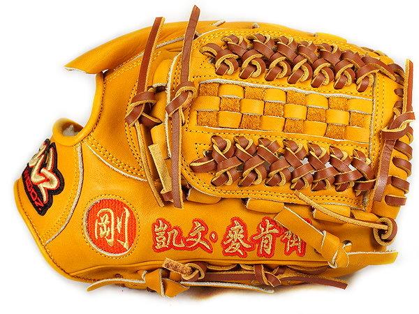 WOODZ 11.75 inch Selected US Steerhide Custom Glove for Mr. McKenzie
