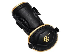 HI-GOLD Premium Batter Elbow Guard - Black/Gold HI-GOLD Premium Batter Elbow Guard - Black/Gold