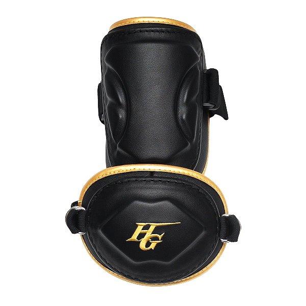 HI-GOLD Premium Batter Elbow Guard - Black/Gold