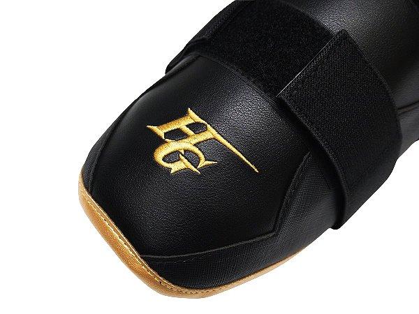 HI-GOLD Premium Light Batter Elbow Guard - Black/Gold